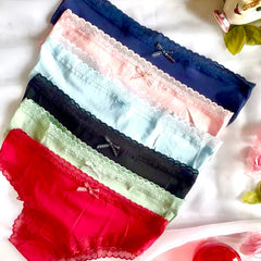 Combo 05 Calcinhas de Algodão Ultra Comfort