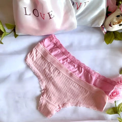 Combo Cotton: 05 Calcinhas de Algodão exclusivas